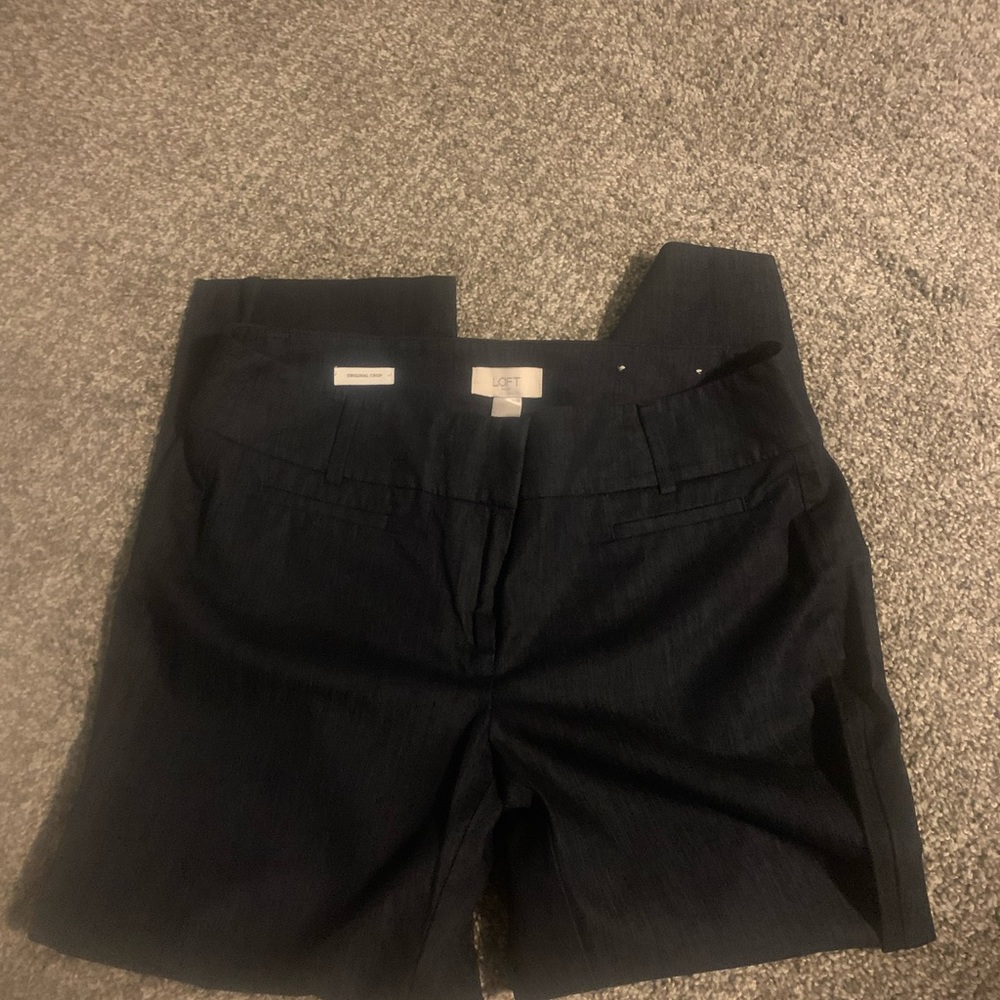 Loft crop dress pants